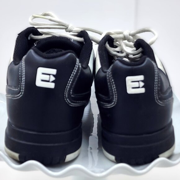 Etonic Men's Black White Glo Skull Perfect Slide Bowling Shoes - Size 11 - Picture 4 of 12